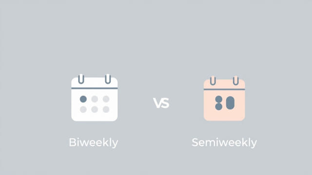 Biweekly Vs Semiweekly Definition