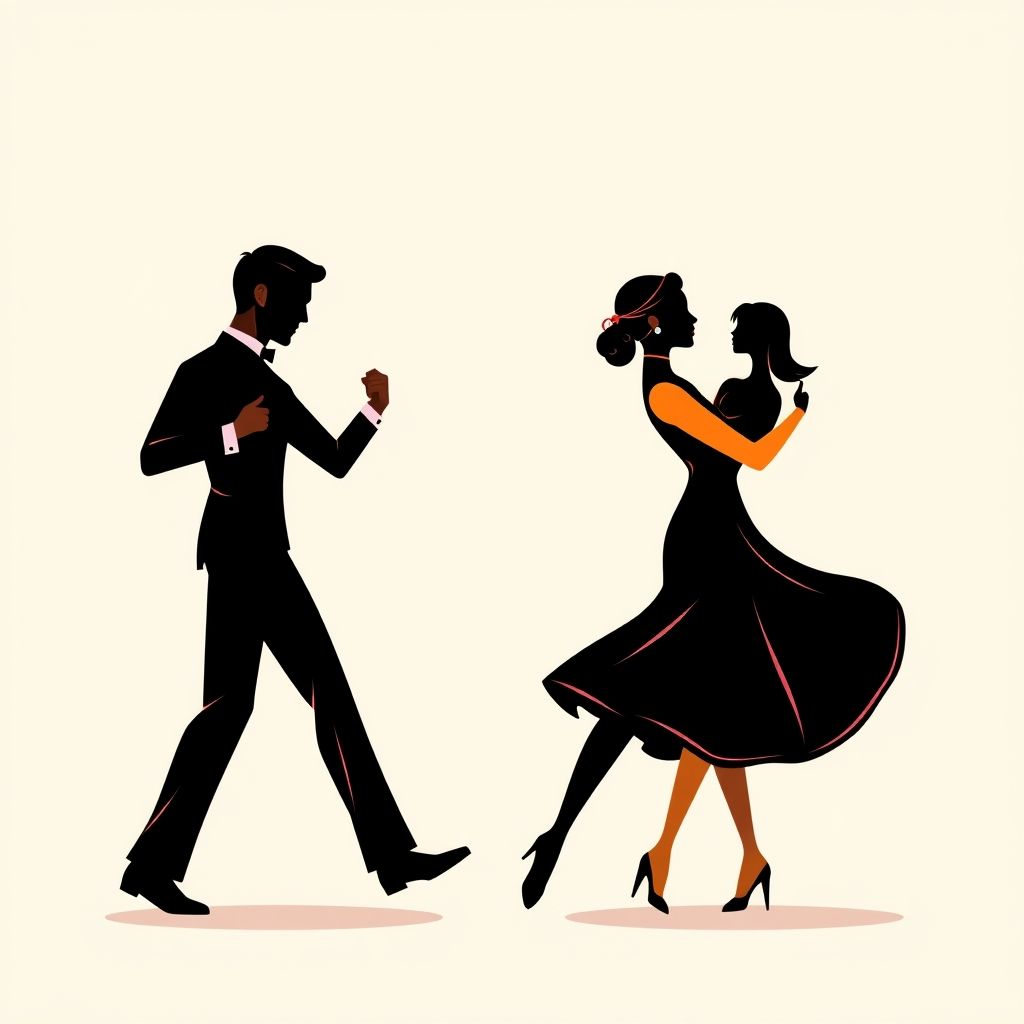 Lively Ballroom Dance In Duple Time