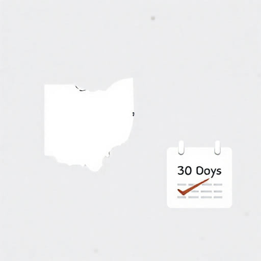 Ohio 30 Day Notice To Vacate