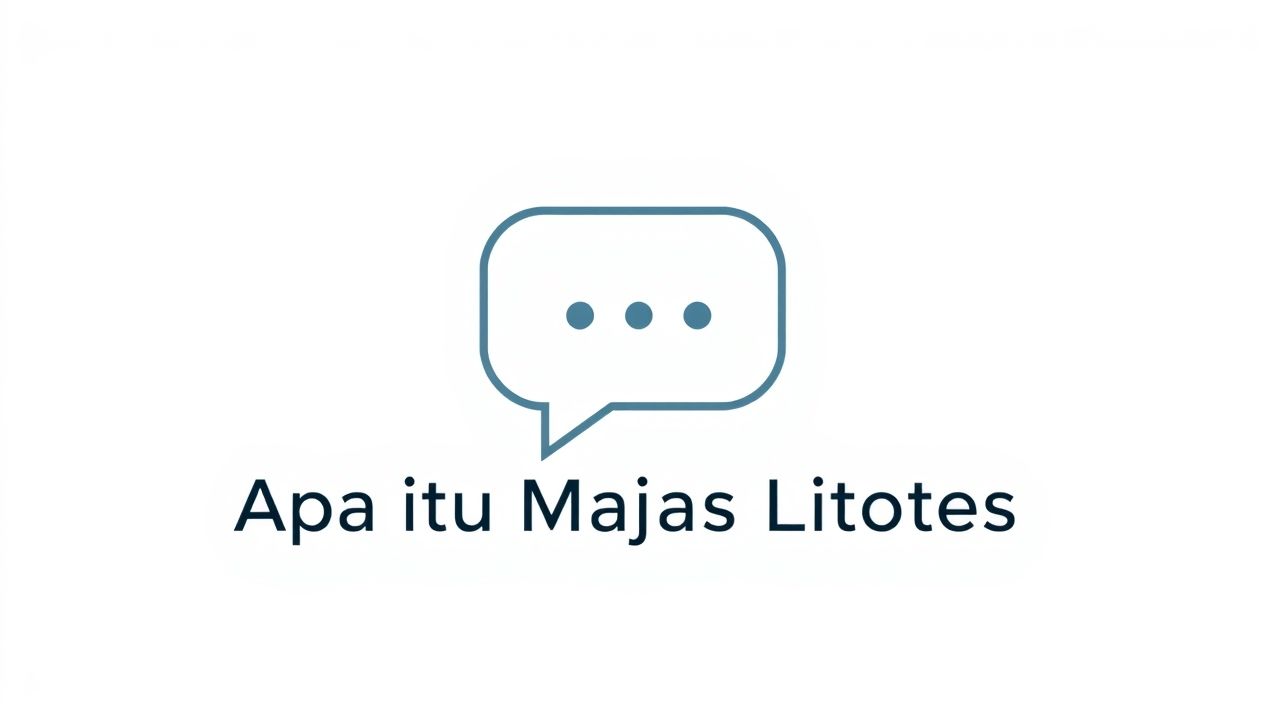 Apa Itu Majas Litotes