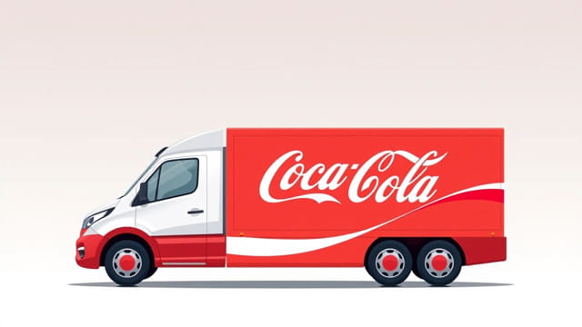 Coca Cola Lorry 2024
