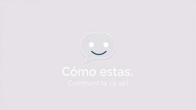 Como Estas en Frances