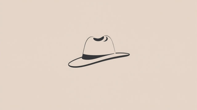 Dan Word Brimmed Hat