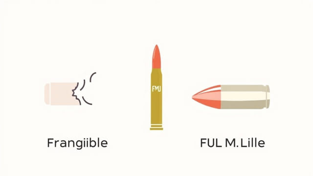 Frangible Ammo vs FMJ