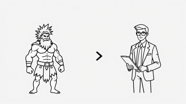 From Barbarian to Bureaucrat