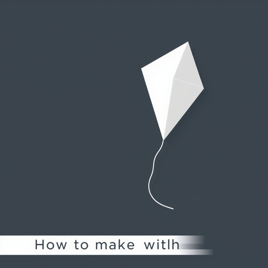 How to Make Kite with Paper