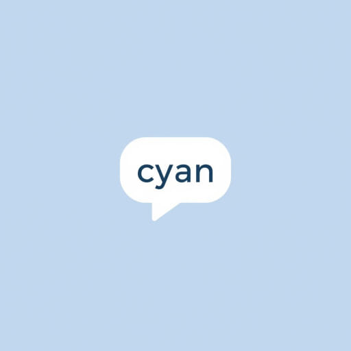 How to Pronounce Cyan
