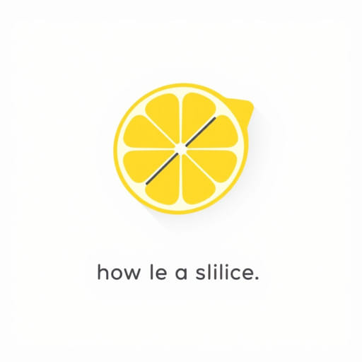 How to Slice a Lemon