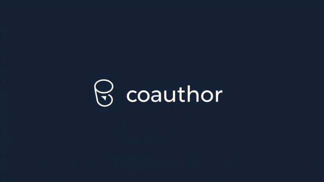 is Coauthor One Word