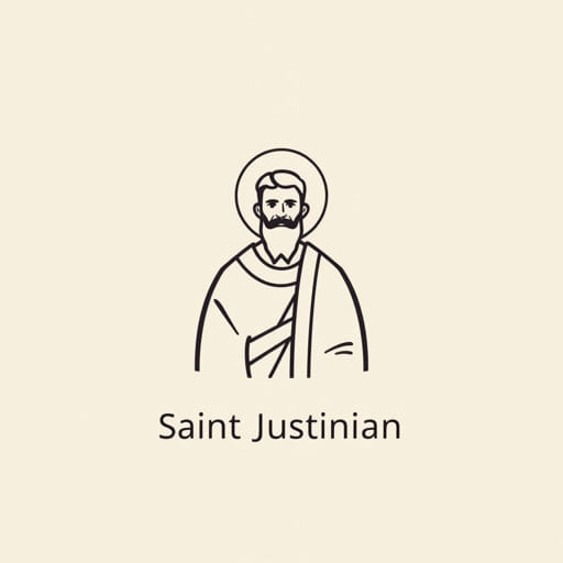 Is Justinian a Saint