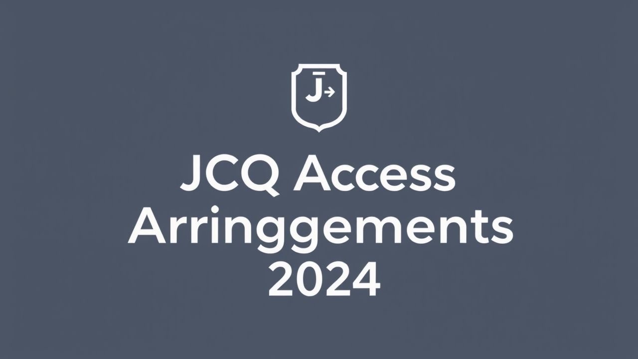 JCQ Access Arrangements 2024