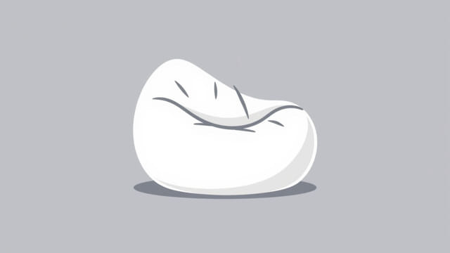 memory foam bean bag