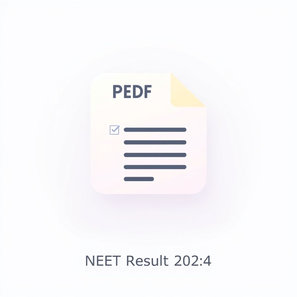 NEET Result 2024 PDF