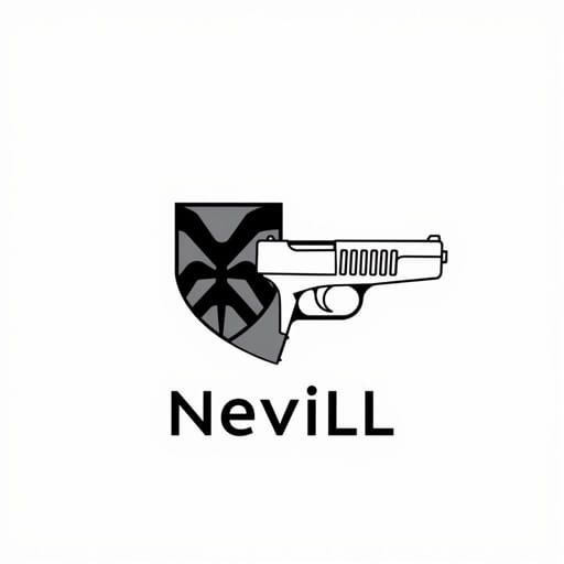 Nevill Crest and Gun