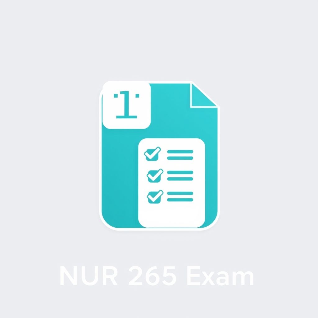 NUR 265 Exam 1 Galen