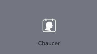 Date Of Birth Of Chaucer