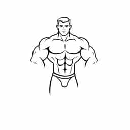 How To Draw A Muscleman
