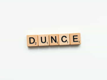 Is Dunce A Scrabble Word