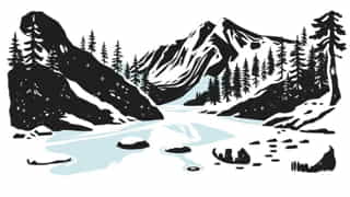 Johnston Canyon Ink Pots