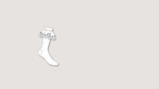 Kmart White Frilly Socks