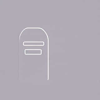 Outline Image Of Postbox