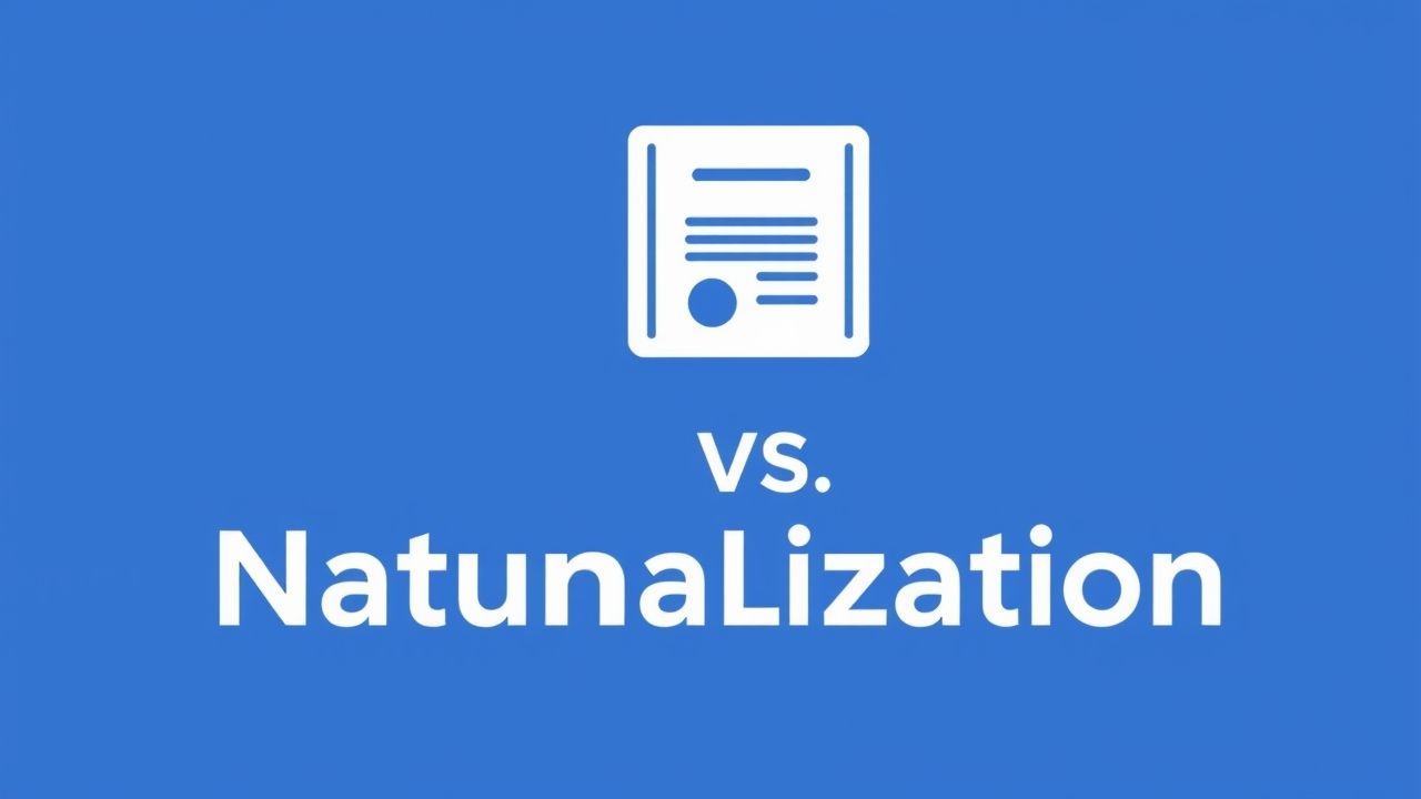 Certificate Of Citizenship Vs Naturalization