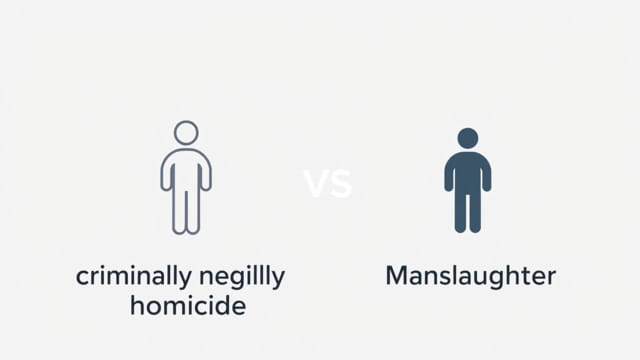 Criminally Negligent Homicide Vs Manslaughter
