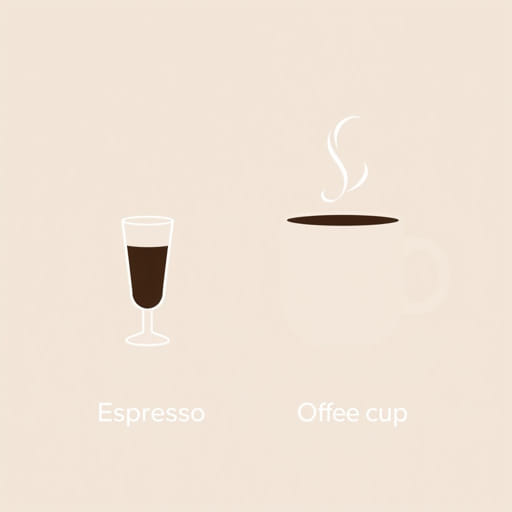 Difference Between Espresso And Coffee