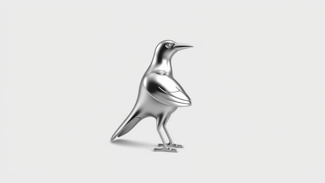 Figurine Of Wondrous Power Silver Raven