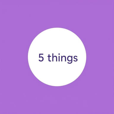 Five Things Violet Paine