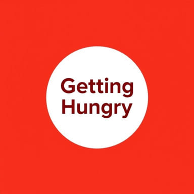 Getting Hungry Probably Crossword Clue