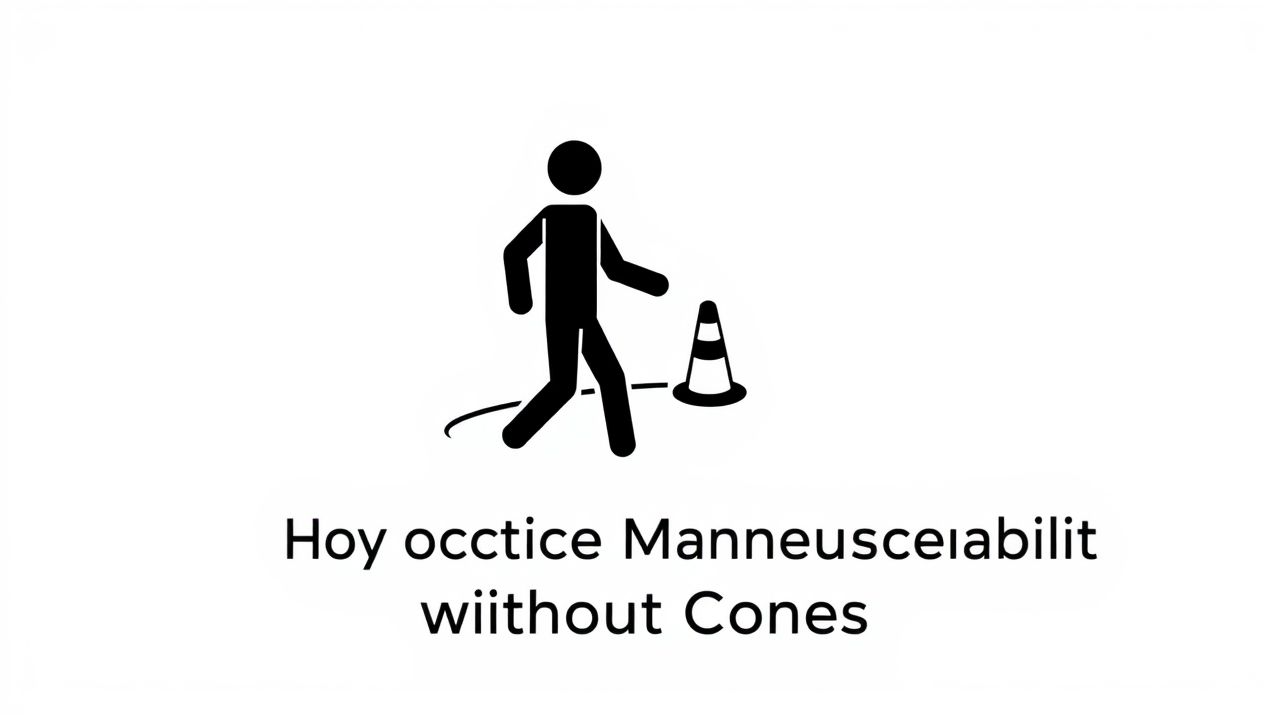 How To Practice Maneuverability Without Cones