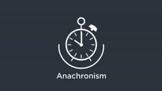 Is Anachronism A Noun Or Verb