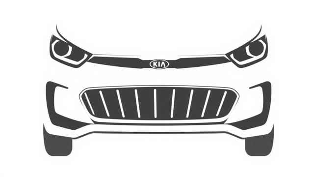 Kia Carens Front Bumper Garnish