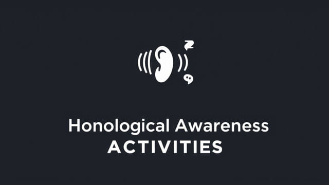 Kilpatrick Phonological Awareness Activities