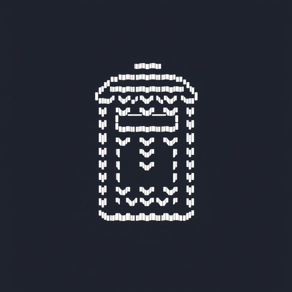 Knitted Postbox Topper Pattern