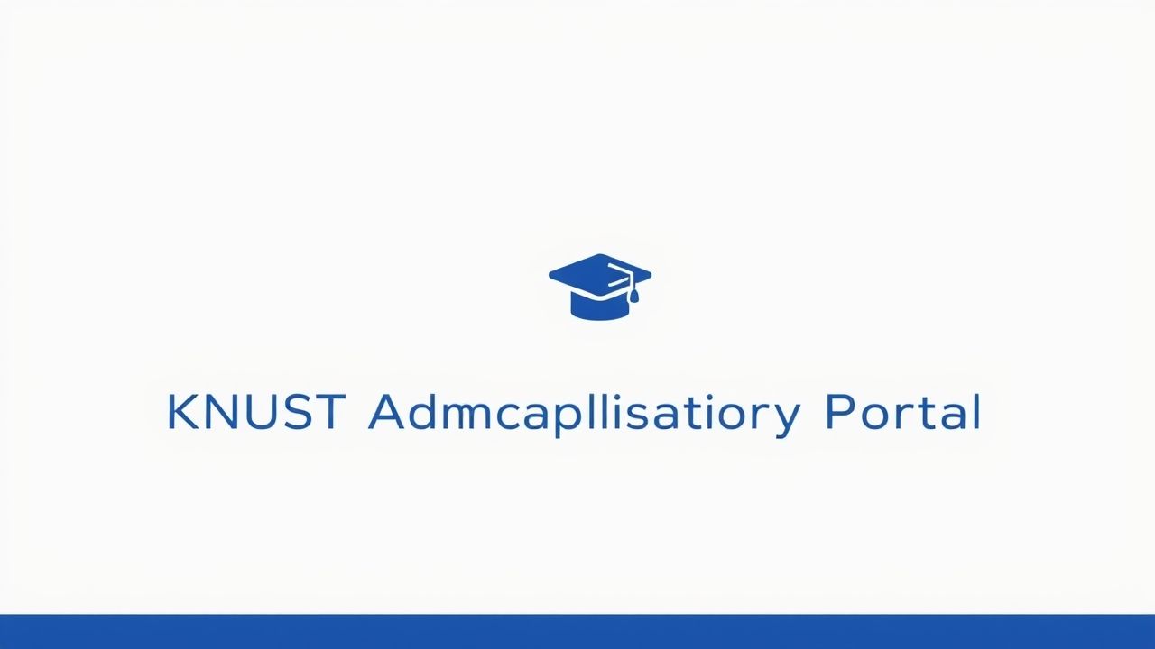 Knust Admissions Application Portal
