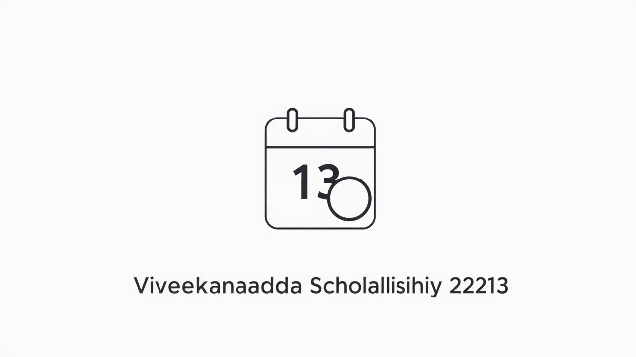 Last Date Of Vivekananda Scholarship 2023
