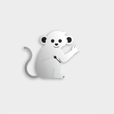 Monkey That Might Be Silvery Crossword Clue