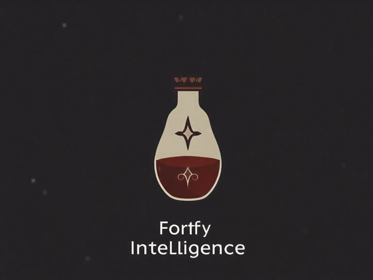 Morrowind Fortify Intelligence Potion