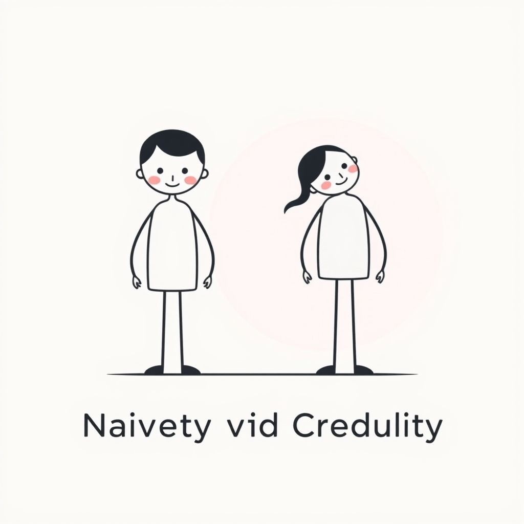 Naive And Credulous Difference