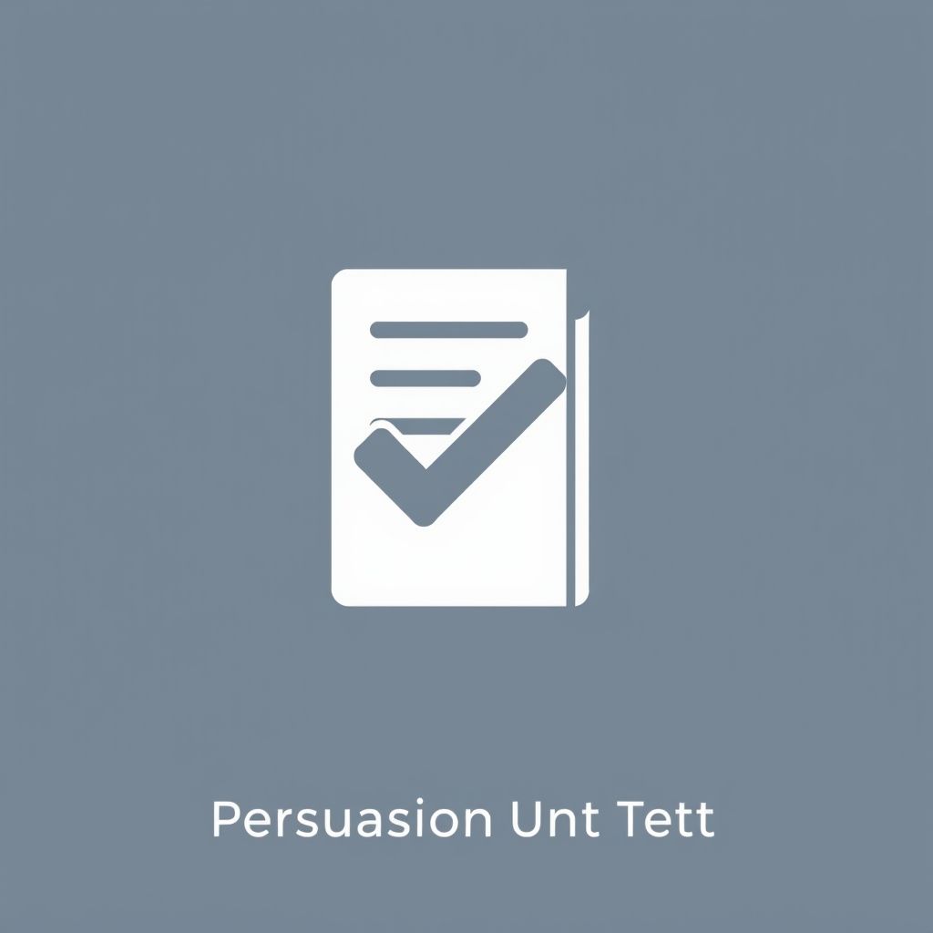 Nonfiction Persuasion Unit Test