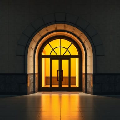 Underground Entrance To Louvre