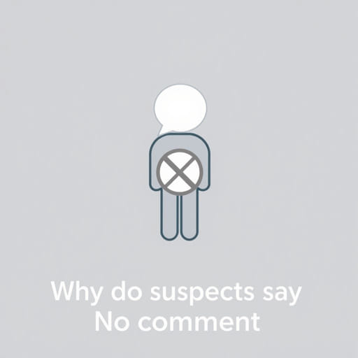 Why Do Suspects Say No Comment