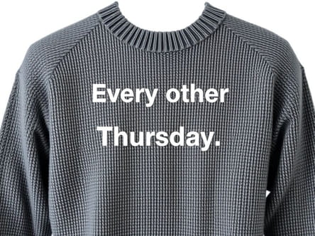 Every Other Thursday Sweater
