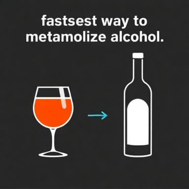 Fastest Way To Metabolize Alcohol