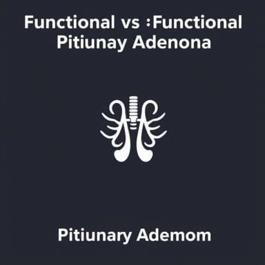 Functional Vs Nonfunctional Pituitary Adenoma