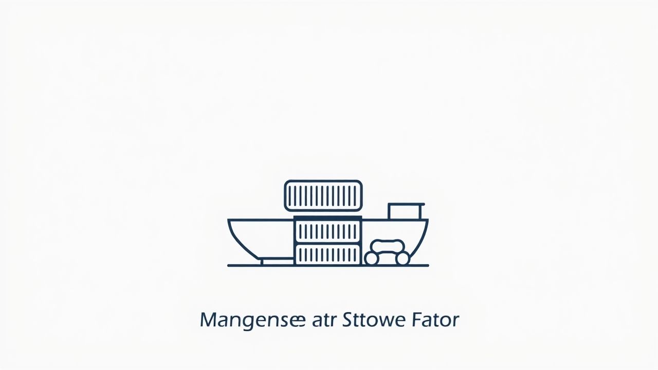 Manganese Ore Stowage Factor