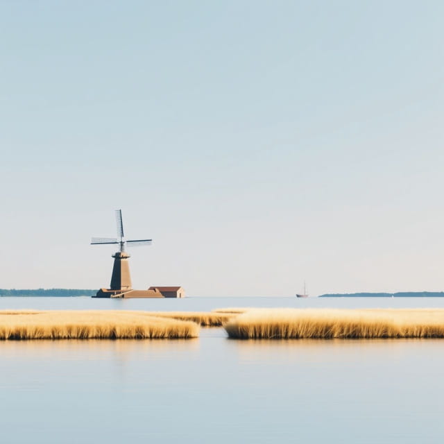 The Ijsselmeer Zuiderzee Enkhuizen