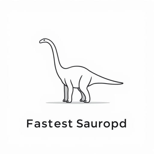 What Is The Fastest Sauropod